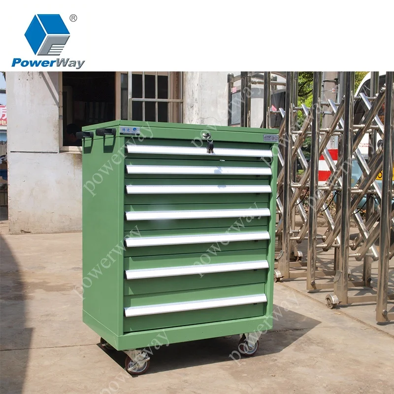 W564*D572*H1000 garage used hand tools rolling cabinet workshop tool trolley