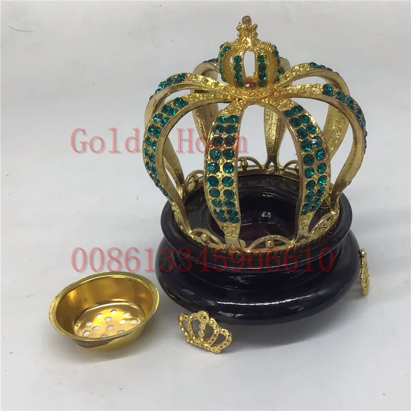 Катар/Кувейт/Саудовский арабский деревянный металлический алмаз Bakhoor красивая коробка для курильницы