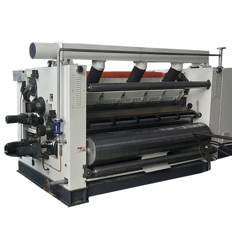 SF280 Vacuum Adsorption Fingerless Single Facer For Packing Machine