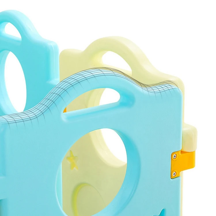 Safe Activity Field Colorful Modern Folding Color Playpen Baby Safety Fence Kid