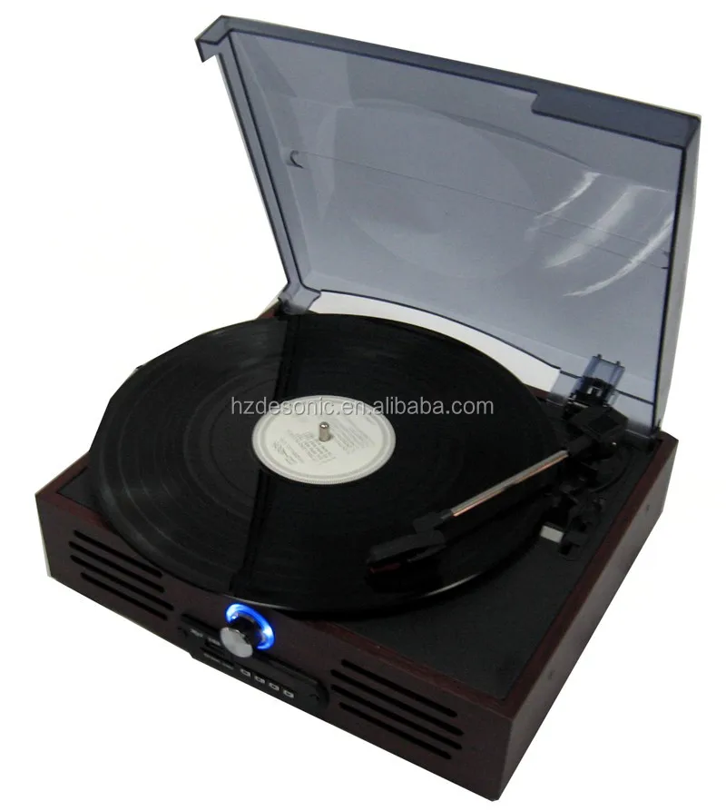 Antique Turntable Player Original Vinyl Records with MP3 Converter