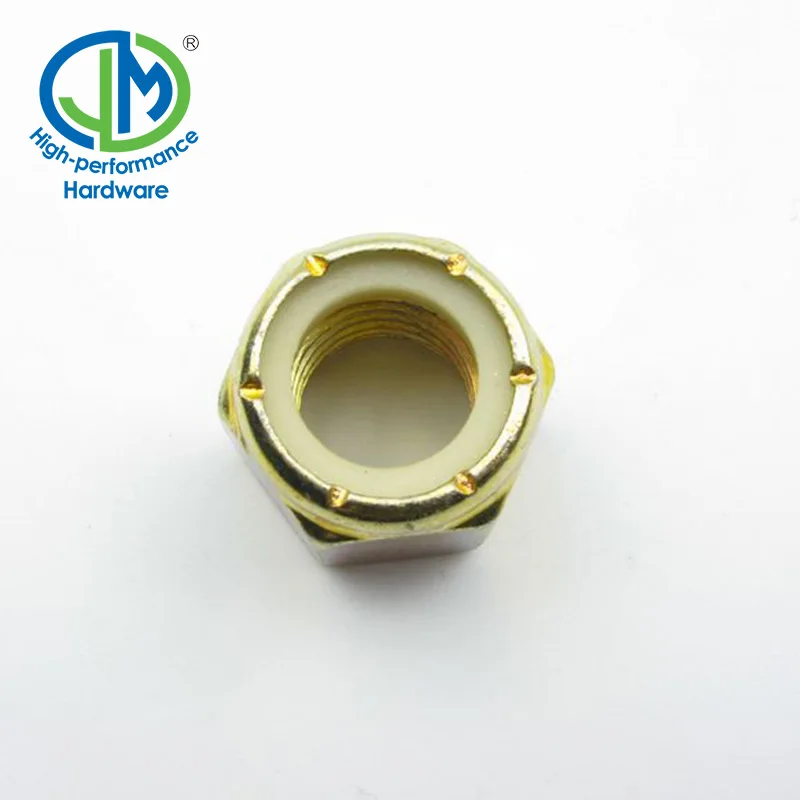 M20 M24 M25 M26 M28 Stainless Steel Ss304 Ss316 Hex/hexagon Nylon Insert Lock Thin Nut Din985