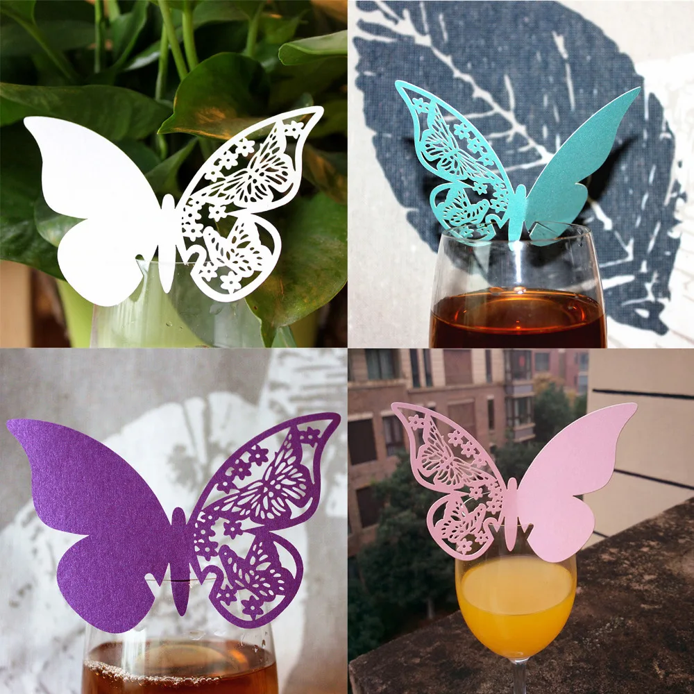 Achetez en Gros papillon de mariage décoration en Ligne à