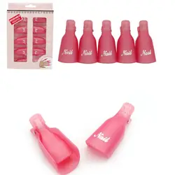 High quality wholesale factory price nail soaker clips for nail gel polish remove and soak off