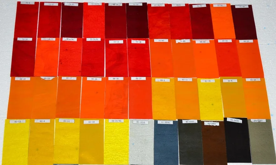 Chinese Large Sheets of Clear Textured Glass