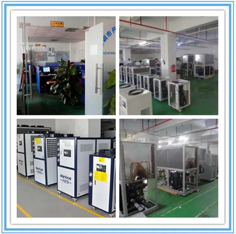
CE Approved 2P Stainless Steel Industrial Chiller Air Cooling System Chiller For Food & Beverage Machine 
