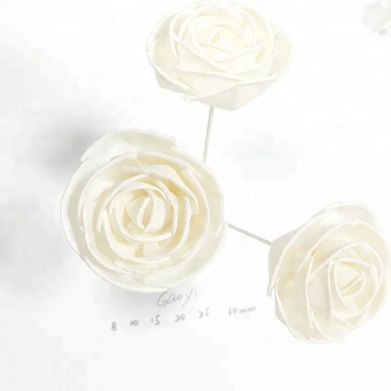 Estick Private Label Home Fragrance Scented Rattan Stick Dried Flowers Reed Diffuser Wood Sola Flowers For Air Freshening