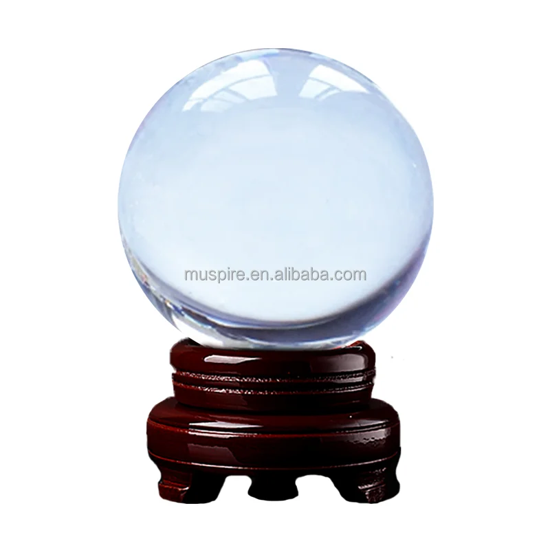
Factory 10CM Clear solid glass balls Crystal Sphere & Globe 