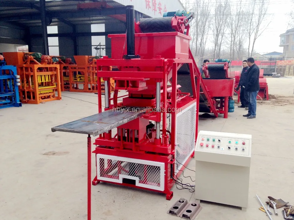 Red brick factory facing bricks Hydraulic Machine hby2-10 /interlock tile making machine manufacturer price