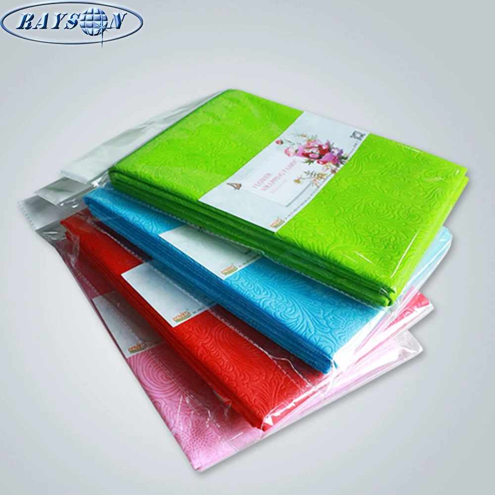 flower packaging materials non-woven fabric flower wrapping paper waterproof