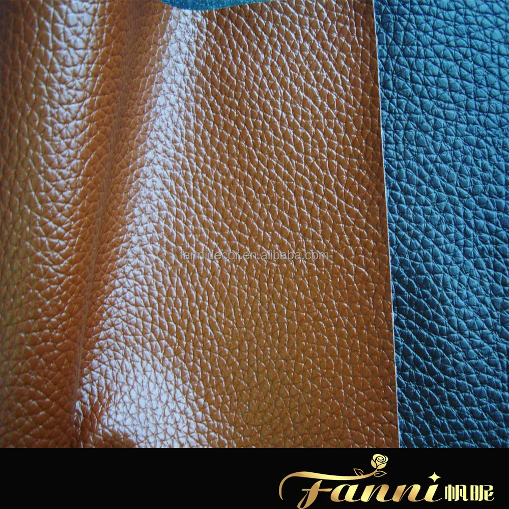 PVC Artifical Leather Car Seat Cover Pvc Synthetic Leather Material For Chair Vinyl Faux Leather Fabric