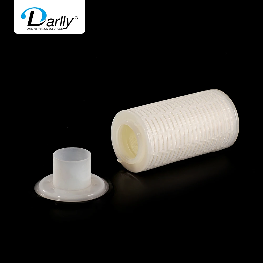 High performance filter media 16'/32' replacement type milk cartridge filter with 177mm/183mm flange for  food and beverage