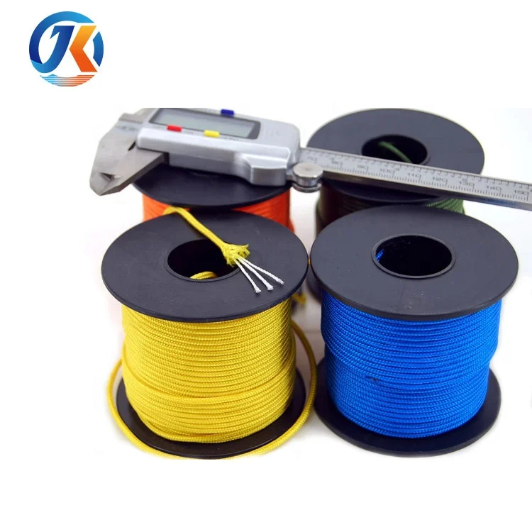 Wholesale Outdoor 100feet Nylon and Polyester Camping Parachute Cord Fashionable Survival Kit Accessories