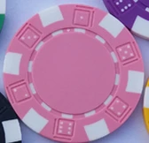 11.5g Casino Custom Plastic PS Dice Poker Chips