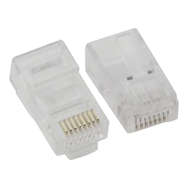 Заводская поставка Cat5e/Cat6 RJ45 Штекерный разъем 8P8C