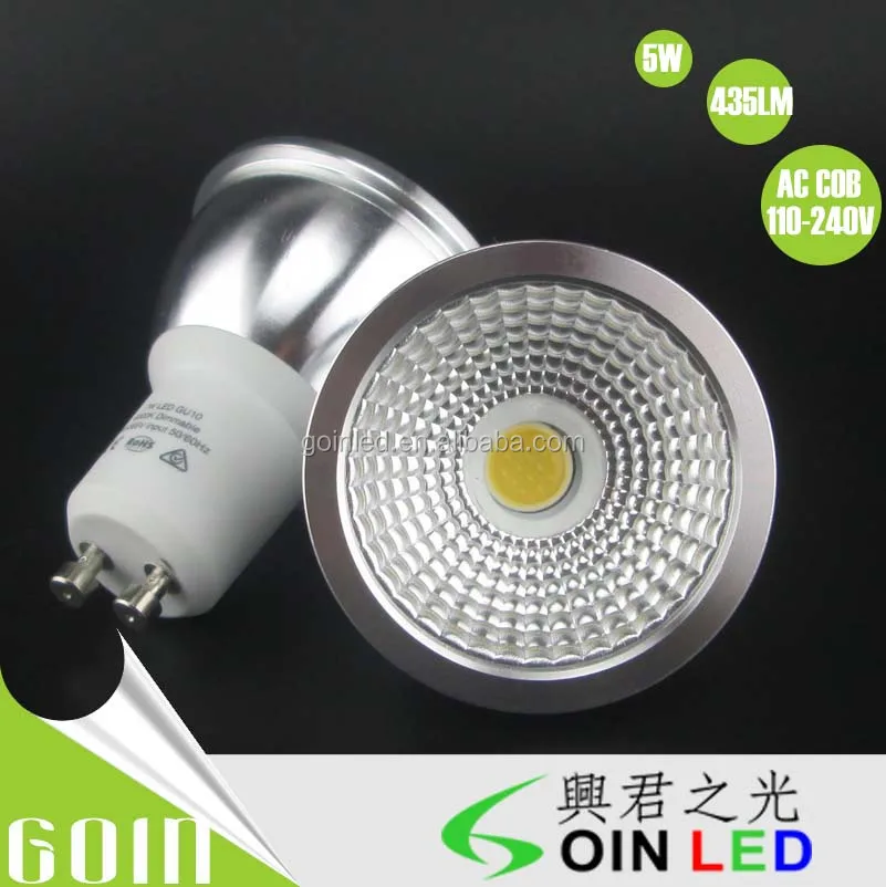 ce rohs certified led spotlight gu10 high power led spotlight lamp 3w 5w 3Years Warranty
