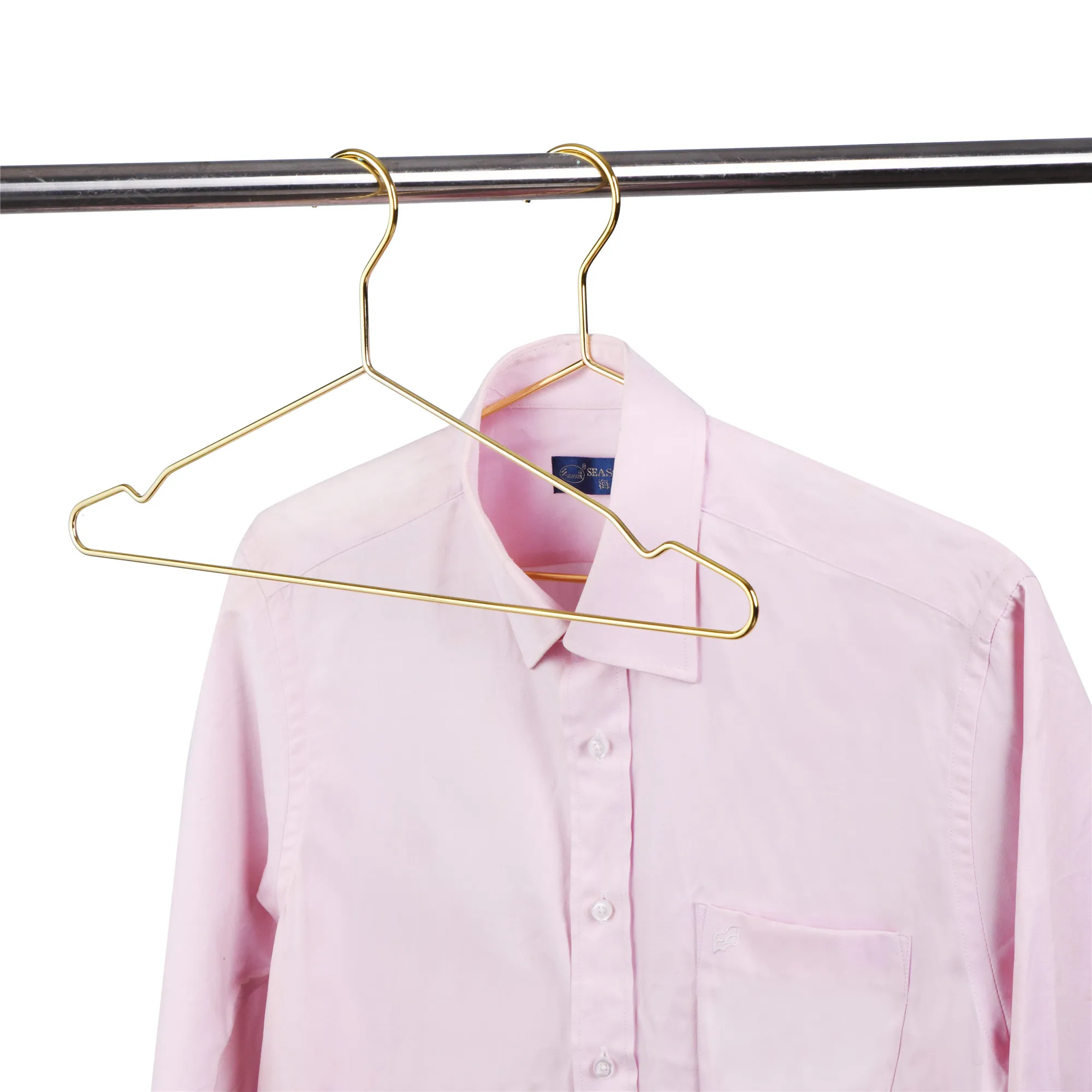 High quality wire in bulk gold metal hangers