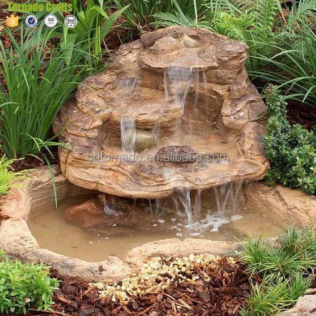 Tornado Crafts Miniature Fairy Home Campground Fountain and Accessories
