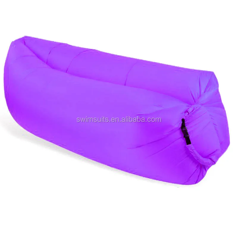 Low moq Outdoor beach lounger airbed sofa indoor Air Bag Sofa Air Sleeping Couch Lazy Bed for Camp No.010B