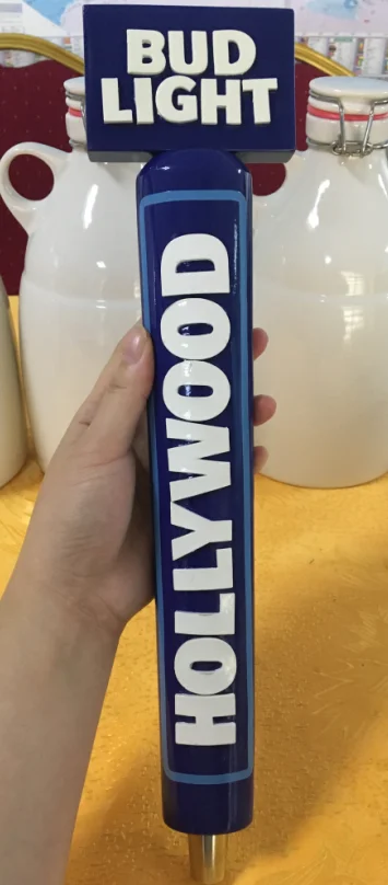 Wholesale Bar Accessory Custom 3D Beer Tap Resin Decorative Tap Handle