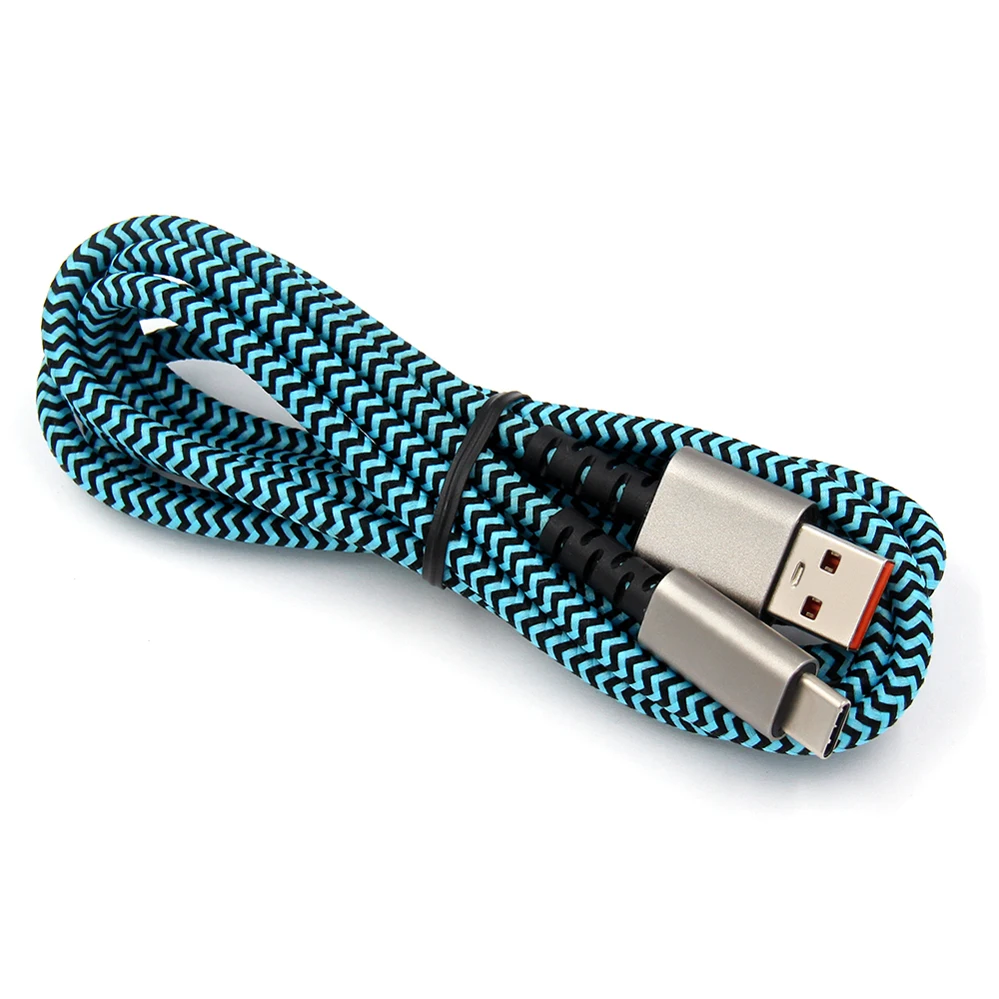 Лидер продаж новый модный дизайн USB 3.0 TYPE-C кабель нейлоновый Плетеный USB-кабель типа C для зарядки и передачи данных