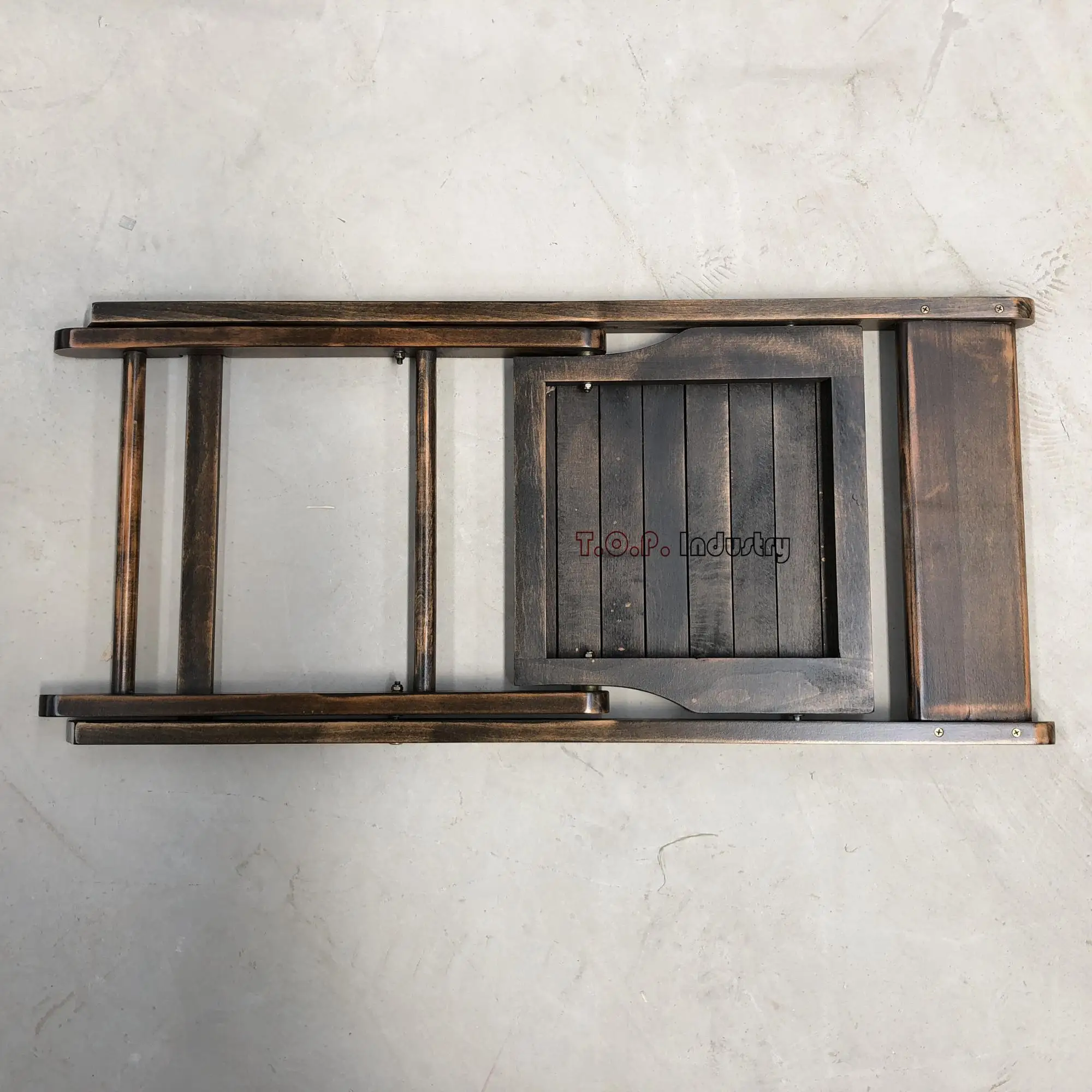 Wood Crate Folding Chair