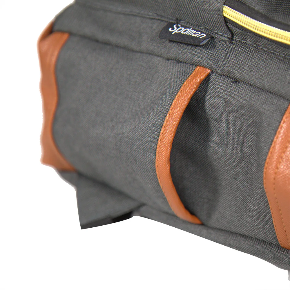 
vintage high quality water proof multi pocket resistant durable canvas school bag 