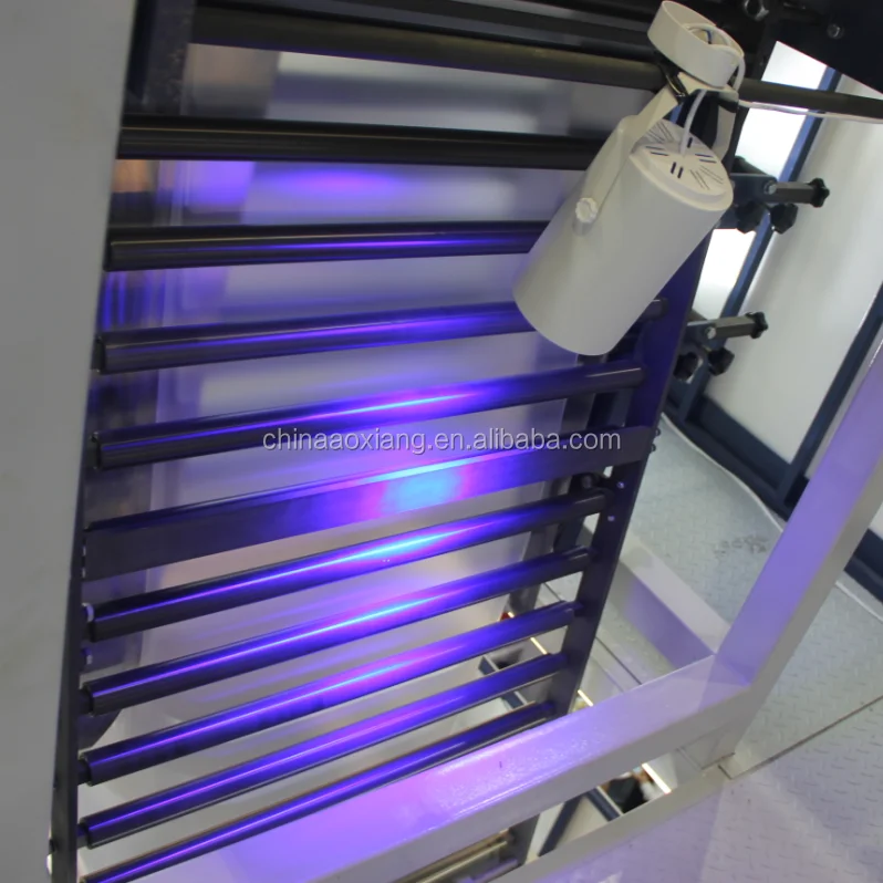 Rotary Die Head Three Layer ABA Shopping Bag Ldpe Film Blowing Machine