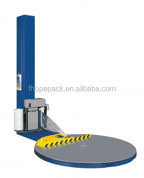 
automatic pallet stretch film wrapping machine and wrapper 