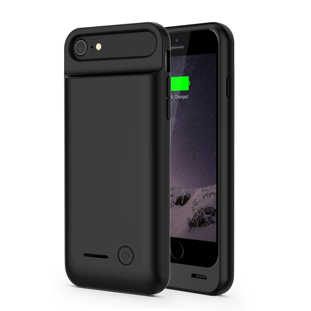 
Universal MFI external backup TPU+ABS 3100 mAh Power Plastic Battery Case for iPhone 7/7plus 