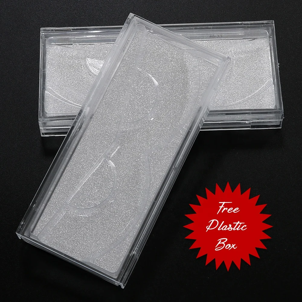 Real Mink 3D Lashes Korean Silk Strip Lashes How To Get Longer Eyelashes