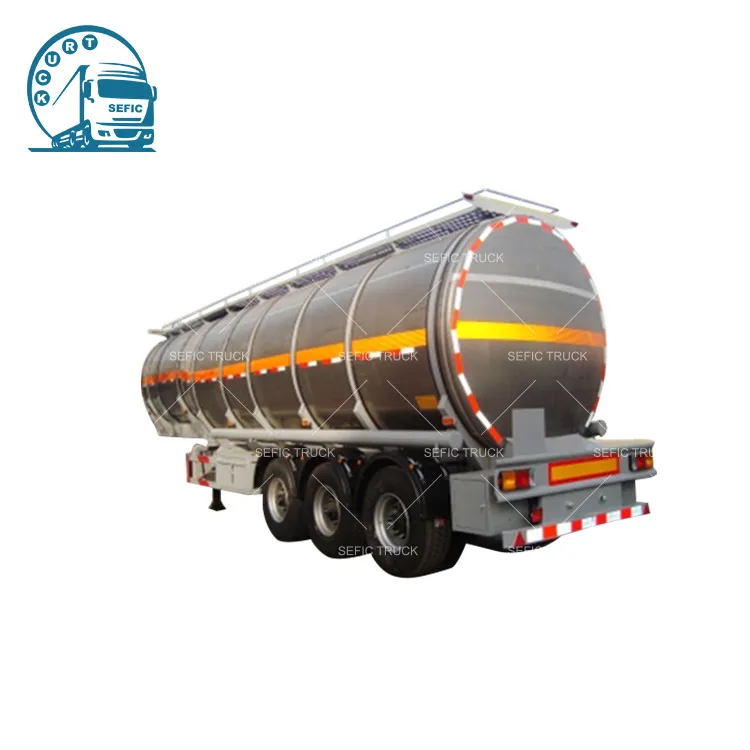 30000L 3 ось, алюминиевый или нержавеющей стали воды, молока масляный бак полуприцеп