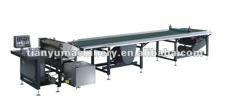 Semi-hard automatic gluing machine