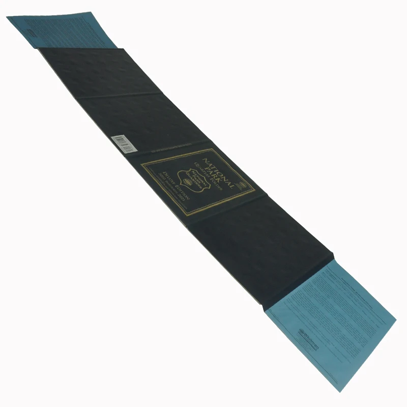 Fifty State District of Columbia and Territorial Quarter Coin Collection Paper Board Folder Holder