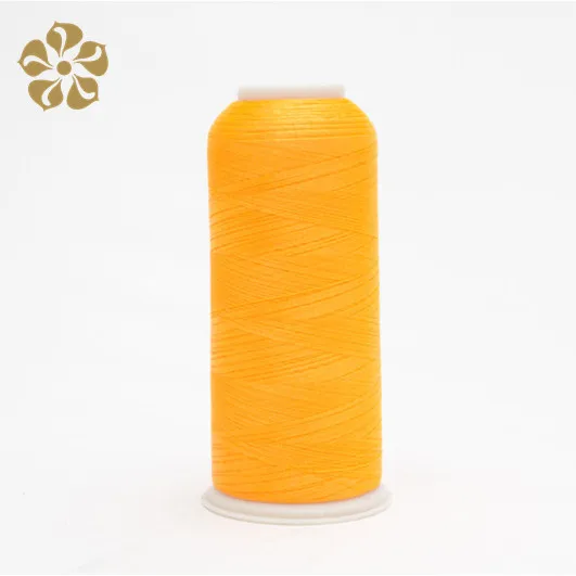 Wholesale OEM Hign Quality 5000 Meters 100% polyester yarn embroidery thread for machine 1680 colors