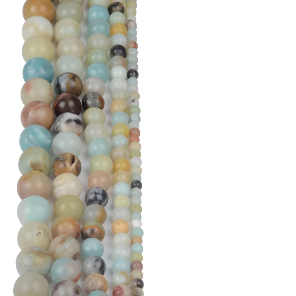 
4MM 6MM 8MM 10MM 12MM Amazonite beads 