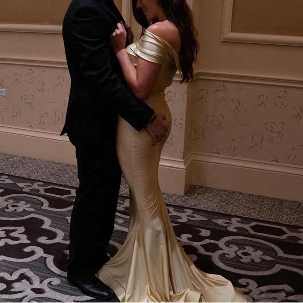 2019 Sexy Mermaid Bridesmaid Dress Long Sleeves