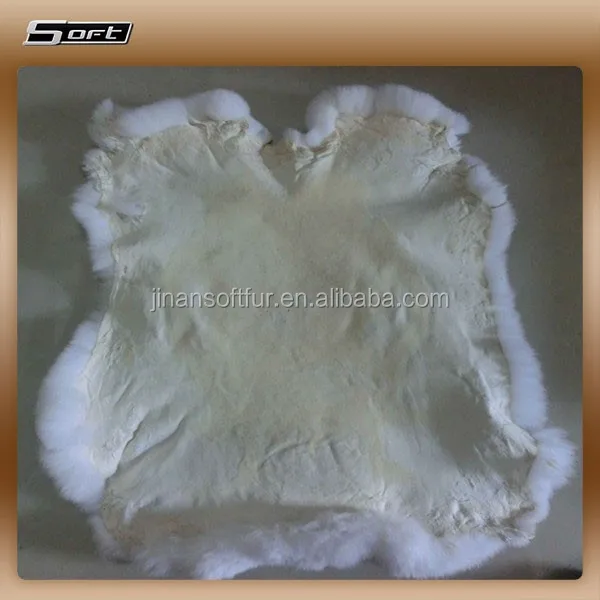 Genuine Raw Chinchilla Rabbit Fur Pelt for sale cheap price