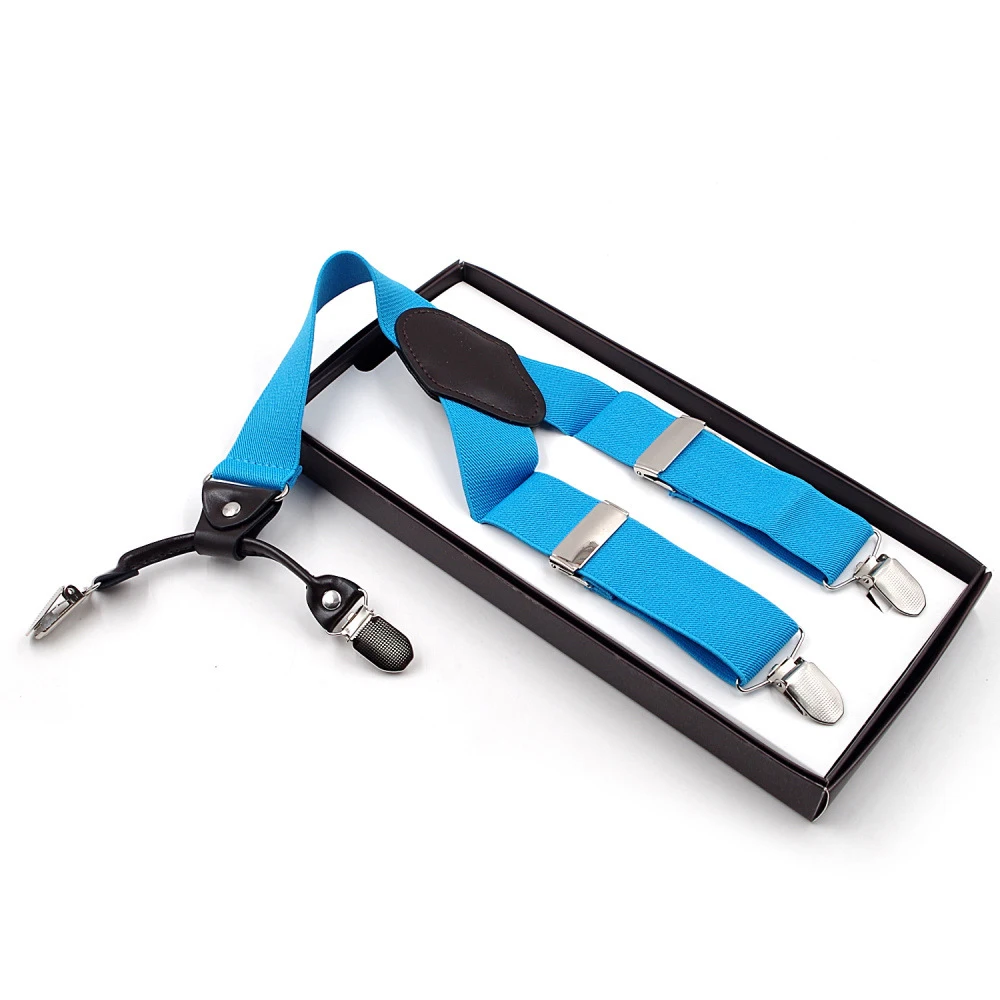 Suspenders for Men Adjustable Elastic Suspenders Mens Fashion Pants Braces