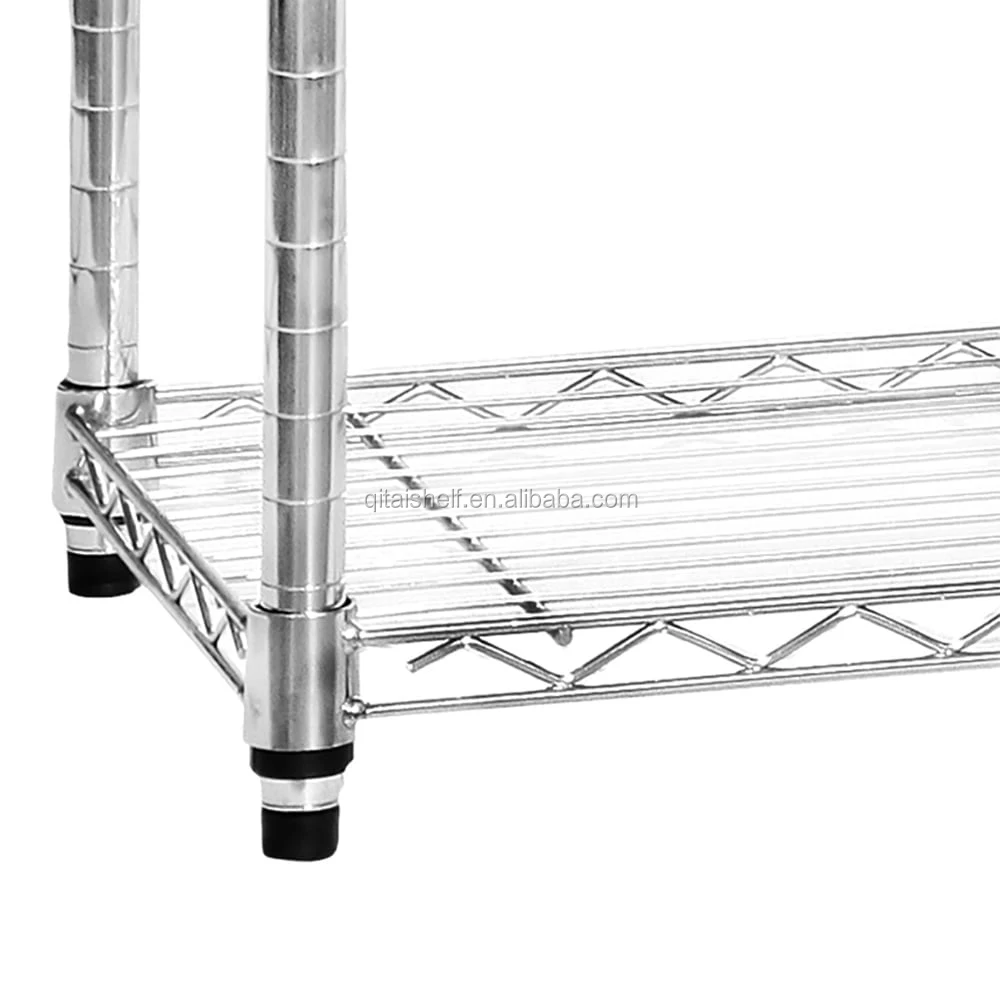 Chang Shu WHALE High Quality 3 Layers Metal Wire Kitchen Shelf With NSF Approval