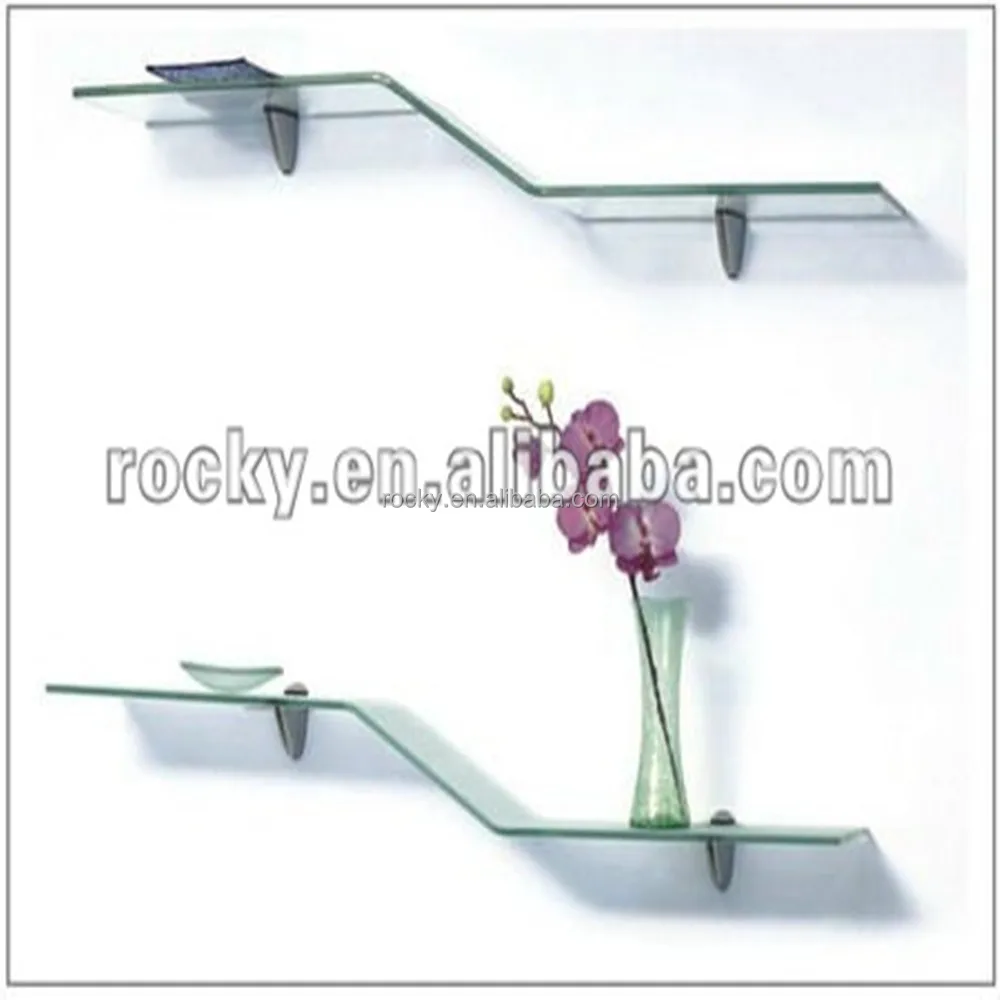4-12mm tempered safety Glass shelf high quality glass shelves lowes