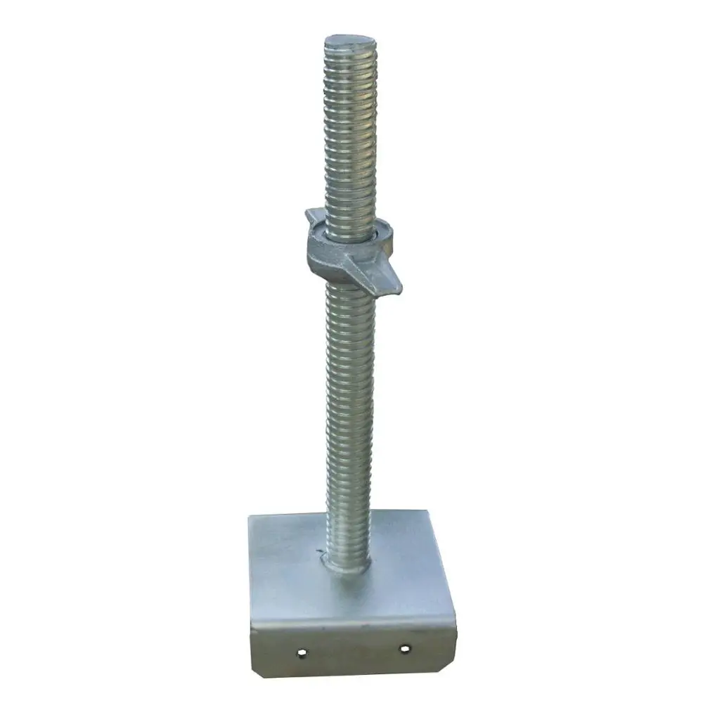 Galvanized Scaffolding Screw Jack Leveling Adjustable U head