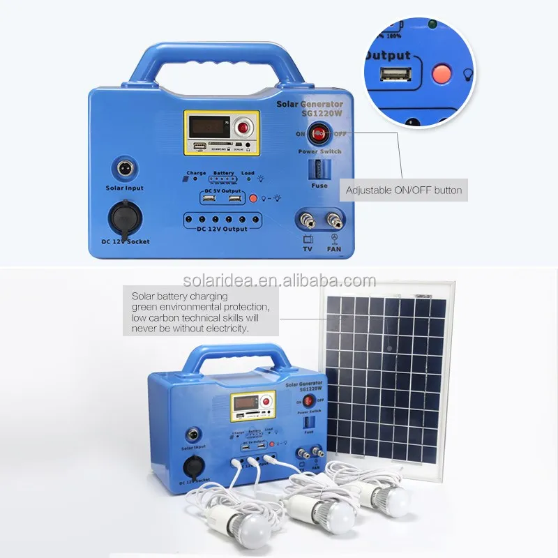 China supply cheap batties mobile home solar system