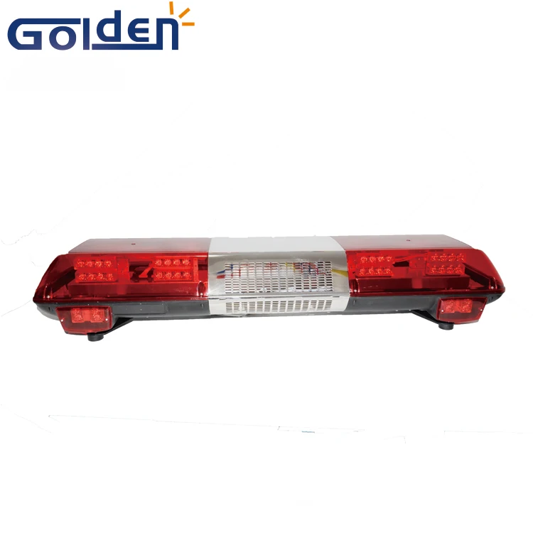 Blue rooftop mount 1200mm OEM security car ambulance bus roof lights and siren