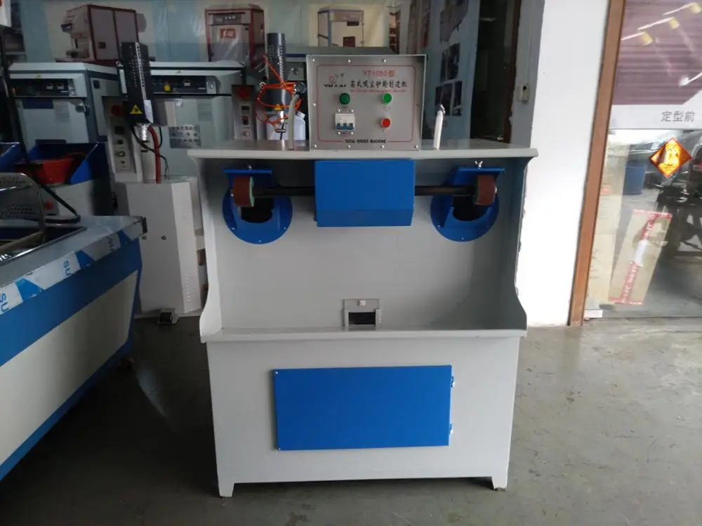 YT-1050 Double-headed Dust Suction Grinding Sole-roughing Machine