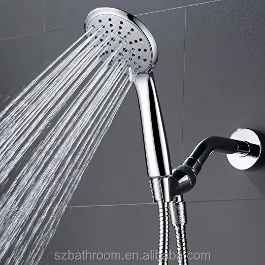 Alibaba Online Shopping Website Water Saving Handheld Plastic Shower Head Bathroom