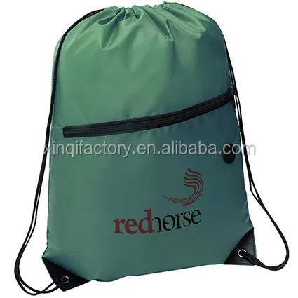 
210D heavy duty earphone polyester drawstring bag 
