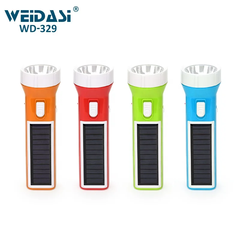 Multifunction lighting high power flashlight torch LED emergency torch light solar flashlight