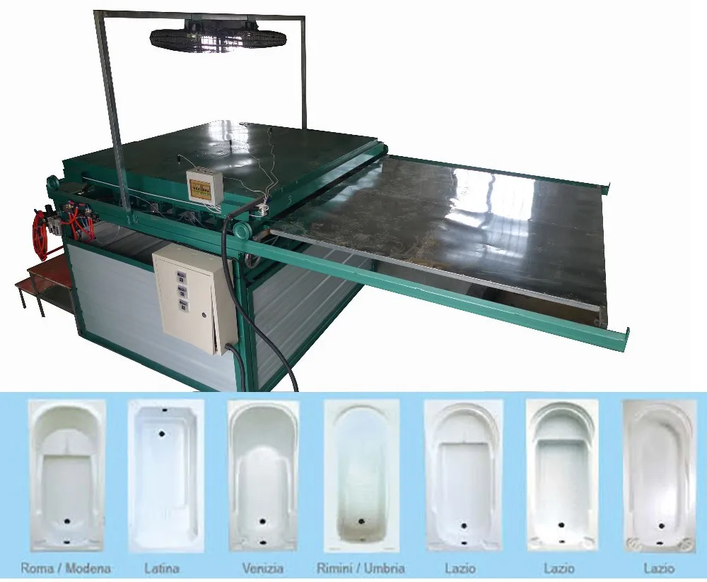 acrylic bathtub making machine