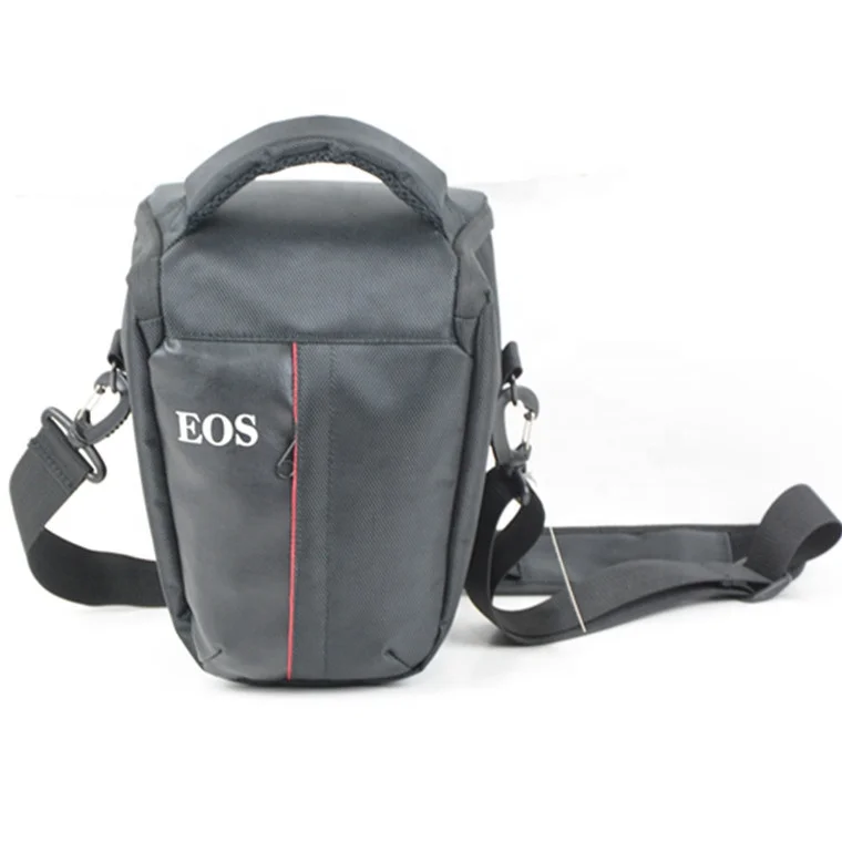 Waterproof Cross-Body DSLR Camera Backpack with Video Bag Durable Nylon Leather Canvas Polyester Lining